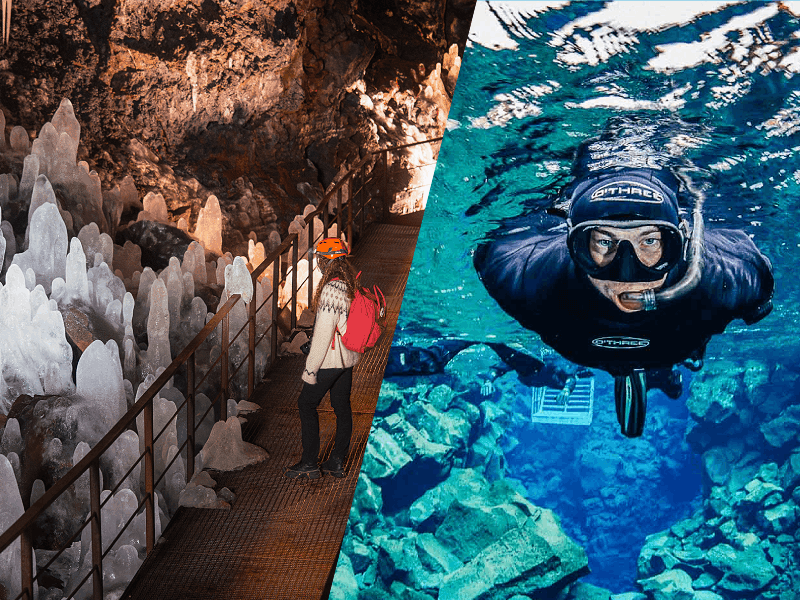 Silfra Snorkeling & Lava Tunnel Combo Tour: supplier photo