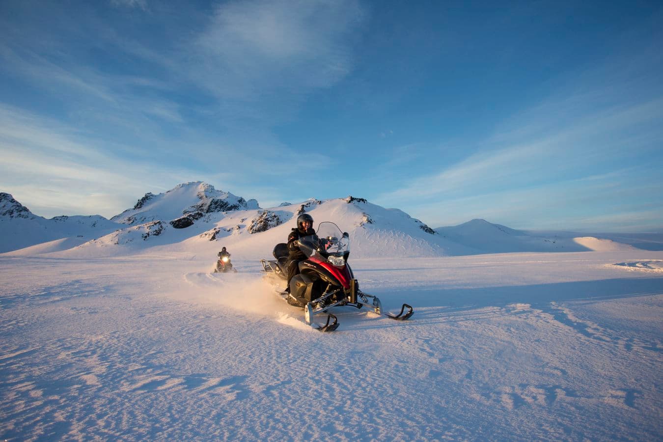 Snowmobiling on Langjokull Glacier and Secret Lagoon Tour: supplier photo 3