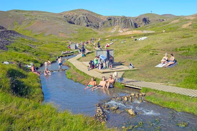 Private Hiking up the Mystical Reykjadalur - Hot River Bathing: supplier photo 2
