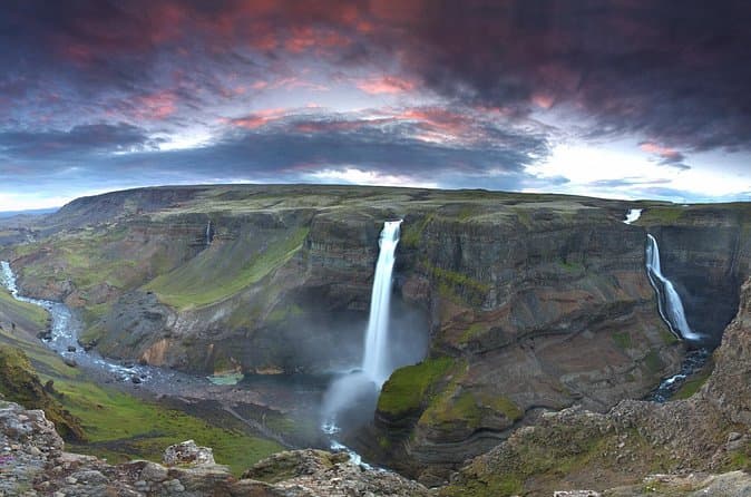 Landmannalaugar Hiking Haifoss Waterfall and Nature Bath: supplier photo 3