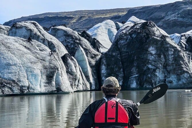 Kayaking on the Sólheimajökull Glacier Lagoon: supplier photo 2