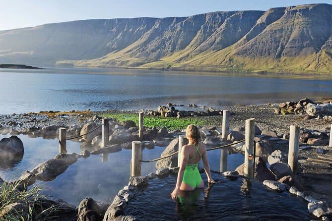 Hvammsvik Hot Springs: Private Round Transfer with Admission: supplier photo 3