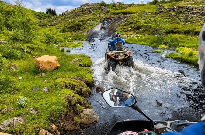 2.5 hour Twin Peaks ATV Adventure with pickup from Reykjavik: supplier photo 2