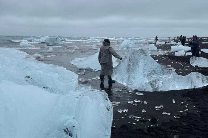 Jokulsarlon Glacier Lagoon and South Iceland Day Tour: photo supplied by the booking partner