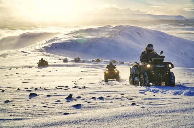 Winter Exclusive Reykjavik Sunrise ATV Tour: photo supplied by the booking partner
