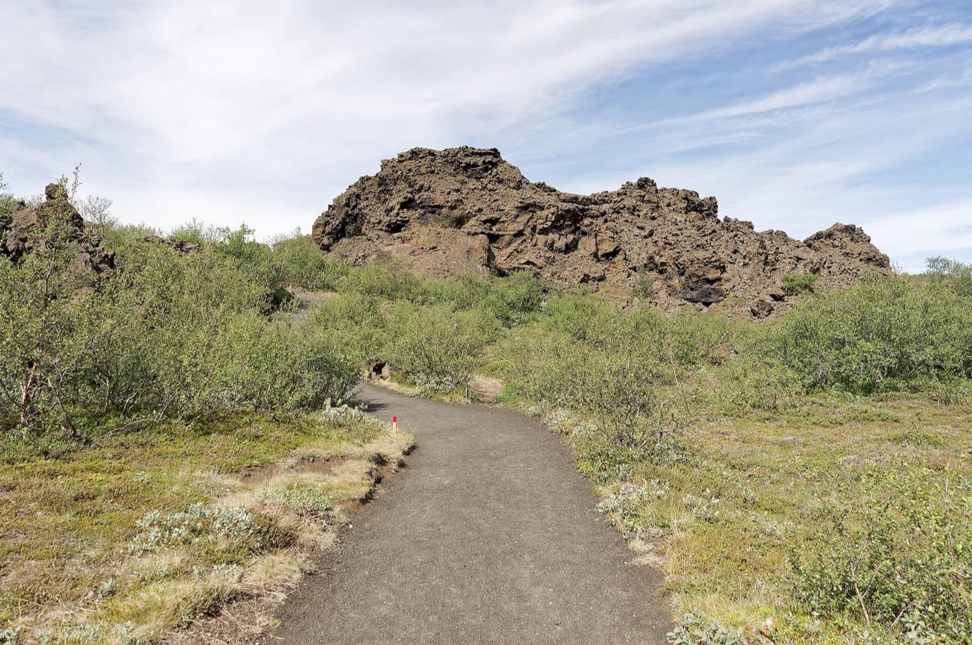 The twisted lava pillars of Dimmuborgir near Lake Myvatn