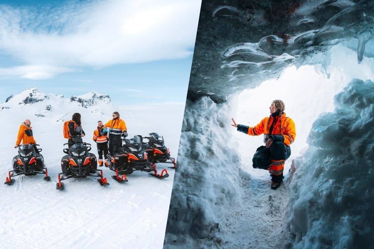 Snowmobiling & Natural Ice Cave from Geysir Area: supplier photo 2