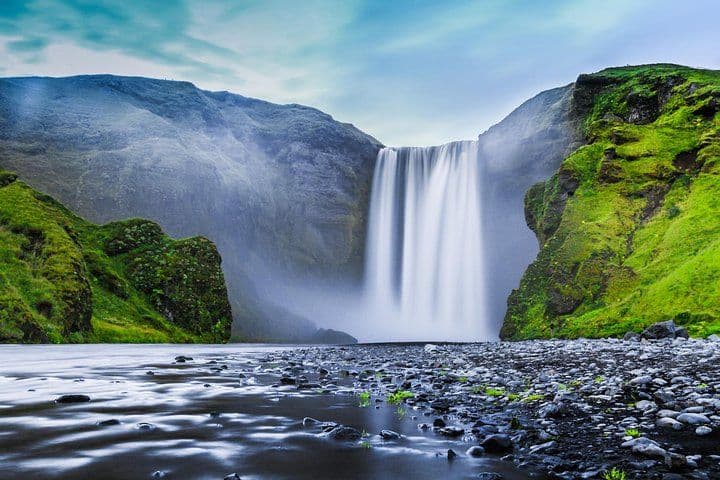 Black Sand Beach Waterfalls Glacier Private South Coast Iceland: supplier photo 2