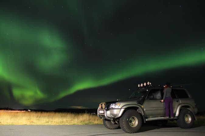 Northern lights hunt in a Super Jeep: supplier photo 3