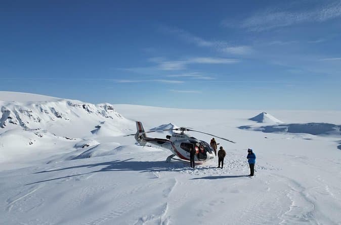 Fire and Ice Helicopter Tour Glacier and Hengill Geothermal Area: supplier photo 2