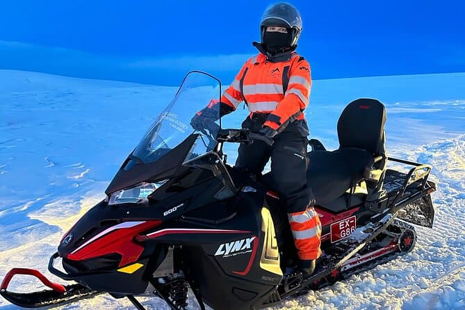 Snowmobile on a Glacier and Golden Circle in a Superjeep: supplier photo