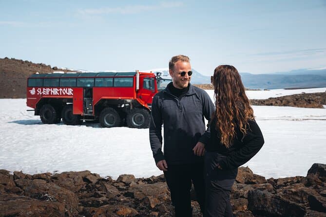 Red Glacier Monster Truck on Langjokull Glacier from Gulfoss: supplier photo 3