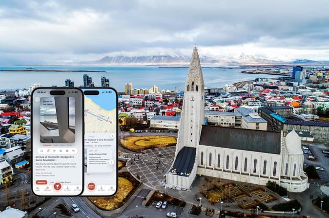 Reykjavík's Sonic Revolution Self Guided Podcast Tour: photo supplied by the booking partner